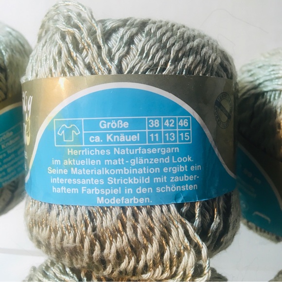 Alexis Mercerisiertes Soft-Ondé Yarn 50g 89m Cotton Viscose 620 426 Lot of 6+ - Picture 9 of 10
